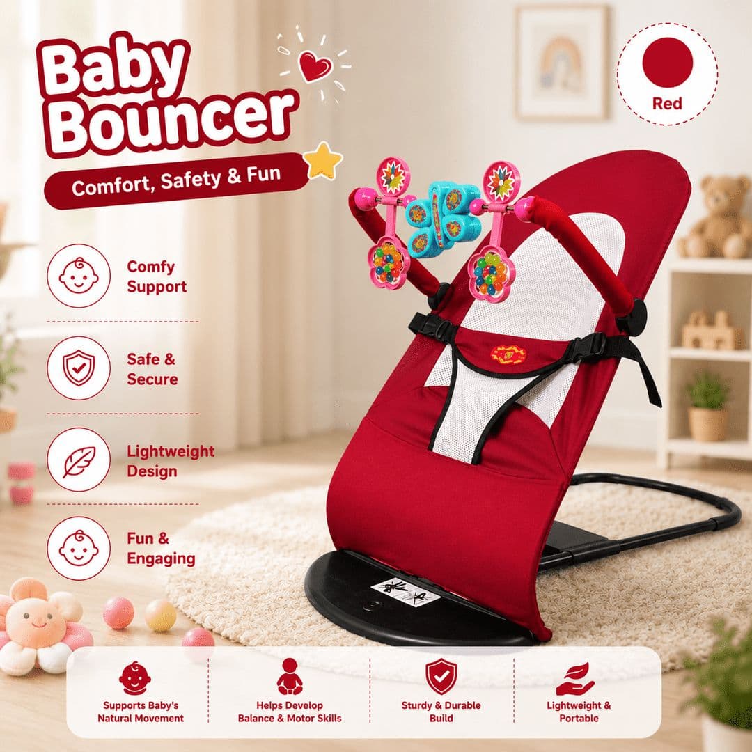 Baby Bouncer without Pillow & Music