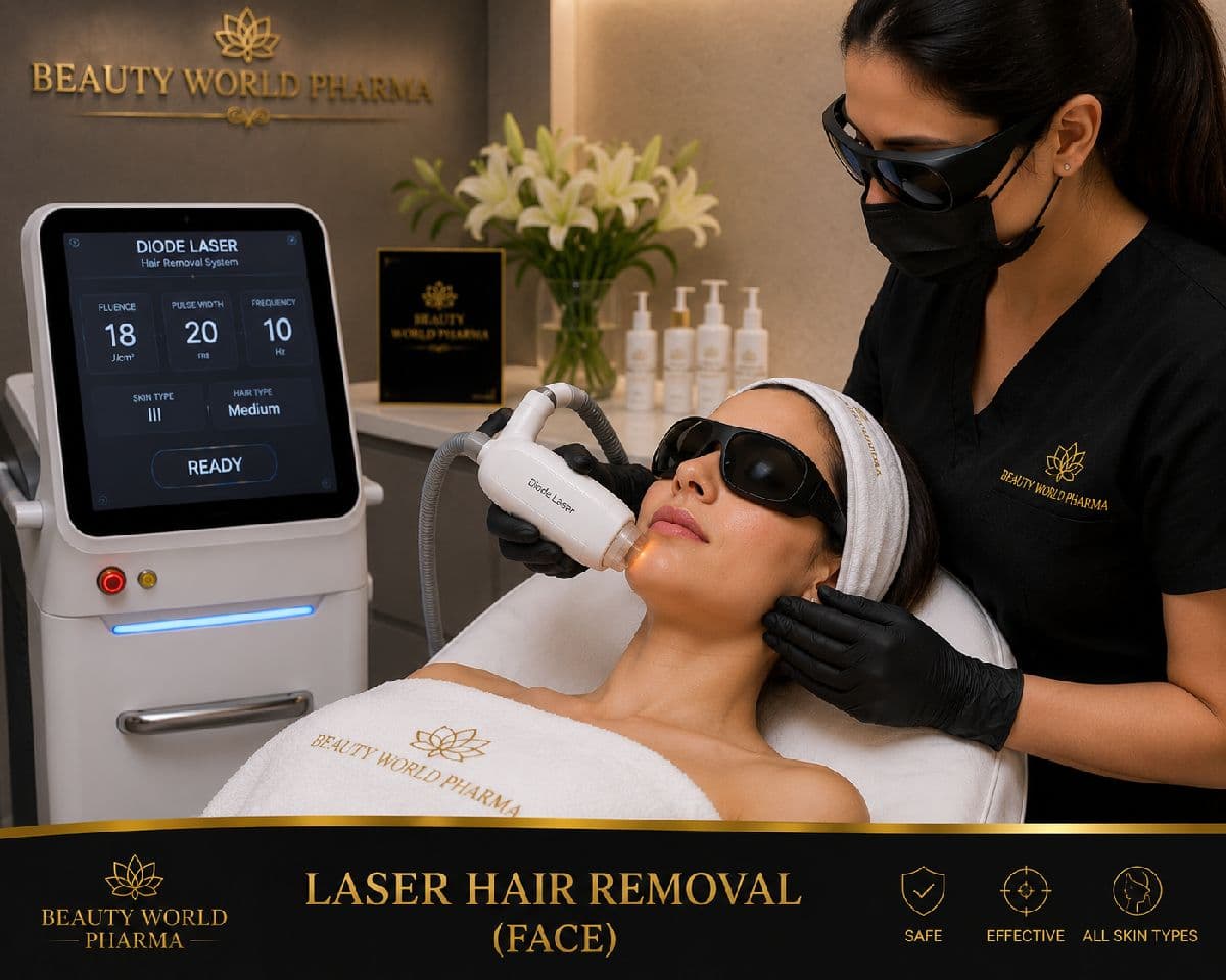 Laser Hair Removal (Face)