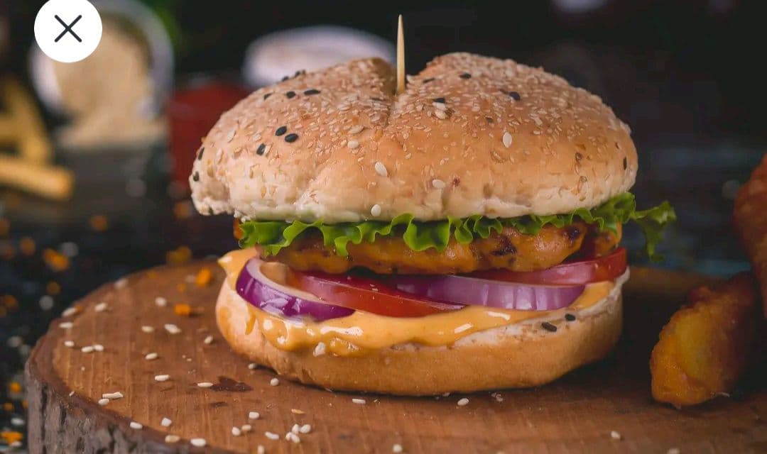 Naga Chicken Burger