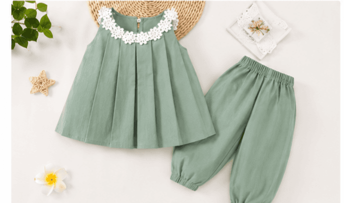 Baby Girl Harem Pant Set (৮–১০ বছর)