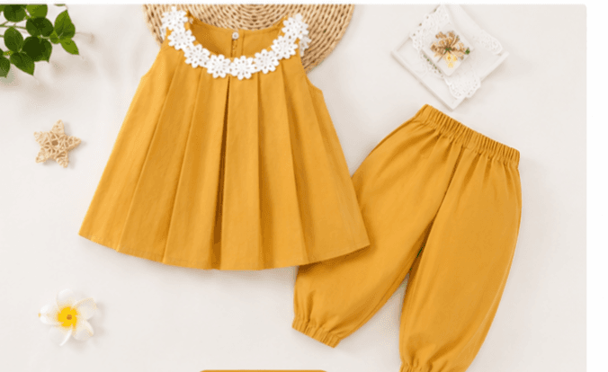 Baby Girl Harem Pant Set (২–৪ বছর)